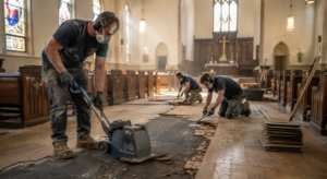 Church News for flooring removal companies 